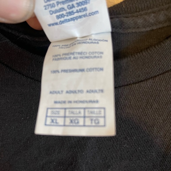 Nashville 1st Annual Music City Motorcycle Rally Black T Shirt 2017 XL Tennessee - Picture 4 of 6